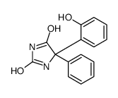 5-(2-hydroxyphenyl)-5-phenylimidazolidine-2,4-dione结构式