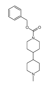 1'-methyl-decahydro-[4,4']bipyridyl-1-carboxylic acid benzyl ester结构式