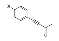 4-(4-bromophenyl)but-3-yn-2-one结构式