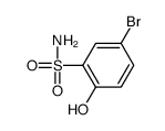 5-bromo-2-hydroxybenzenesulfonamide Structure