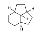 endo-2,8-trimethylene-cis-bicyclo[3.3.0]oct-8-ene结构式