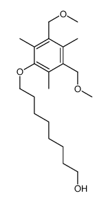 8-[3,5-bis(methoxymethyl)-2,4,6-trimethylphenoxy]octan-1-ol Structure