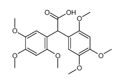 bis-(2,4,5-trimethoxy-phenyl)-acetic acid结构式