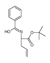 tert-butyl (2S)-2-benzamidopent-4-enoate Structure