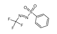 1-(phenylsulfonyl)-2-(trifluoromethyl)diazene结构式