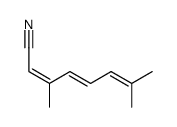 3,7,7-trimethyl-2,4,6-heptatriene-1-nitrile Structure