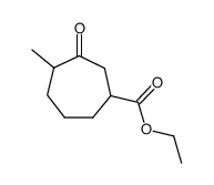 6-carbethoxy-2-methylcycloheptanone Structure