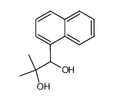2-methyl-1-[1]naphthyl-propane-1,2-diol结构式
