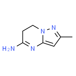 Pyrazolo[1,5-a]pyrimidin-5-amine,6,7-dihydro-2-methyl-结构式