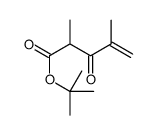 tert-butyl 2,4-dimethyl-3-oxopent-4-enoate Structure