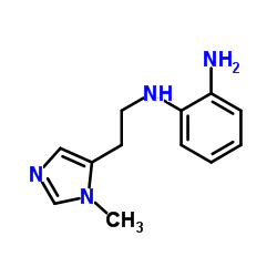 N-[2-(1-Methyl-1H-imidazol-5-yl)ethyl]-1,2-benzenediamine Structure