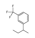 1-butan-2-yl-3-(trifluoromethyl)benzene Structure