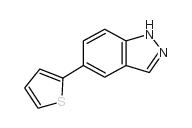 5-Thiophen-2-yl-1H-indazole Structure