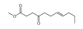 methyl 4-oxoundec-7-enoate Structure