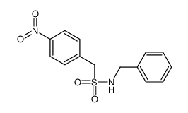 N-benzyl-1-(4-nitrophenyl)methanesulfonamide Structure