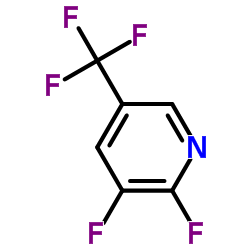 2,3-Difluoro-5-(trifluoromethyl)pyridine structure