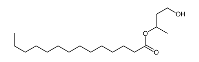4-hydroxybutan-2-yl tetradecanoate结构式