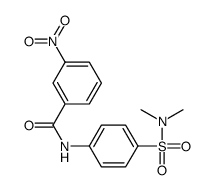 N-[4-(dimethylsulfamoyl)phenyl]-3-nitrobenzamide Structure