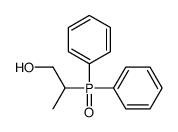 2-diphenylphosphorylpropan-1-ol Structure