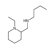 N-[(1-ethylpiperidin-2-yl)methyl]butan-1-amine结构式