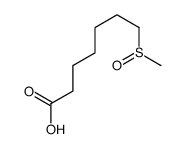 7-methylsulfinylheptanoic acid Structure