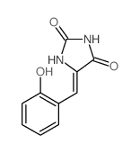 2,4-Imidazolidinedione,5-[(2-hydroxyphenyl)methylene]- picture