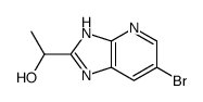 1-(6-bromo-3H-imidazo[4,5-b]pyridin-2-yl)ethanol Structure