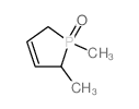 1,2-dimethyl-1$l^C6H11OP-phosphacyclopent-3-ene 1-oxide structure