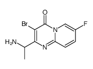 2-(1-aminoethyl)-3-bromo-7-fluoropyrido[1,2-a]pyrimidin-4-one Structure