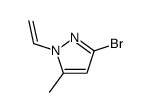 3-bromo-1-ethenyl-5-methylpyrazole结构式