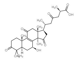 灵芝酸C1结构式