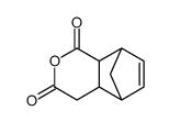 5,8-Methano-1H-2-benzopyran-1,3(4H)-dione, 4a,5,8,8a-tetrahydro Structure