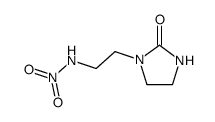 1-(2-nitroamino-ethyl)-imidazolidin-2-one Structure