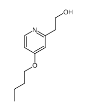 2-(4-butoxy-[2]pyridyl)-ethanol结构式