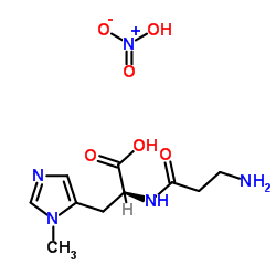 L-Anserine · nitrate Structure