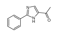 4-乙酰基-2-苯基咪唑结构式