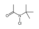 N-tert-butyl-N-chloroacetamide Structure