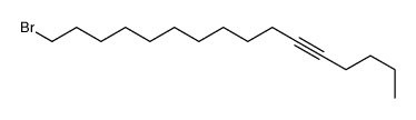 16-bromohexadec-5-yne Structure