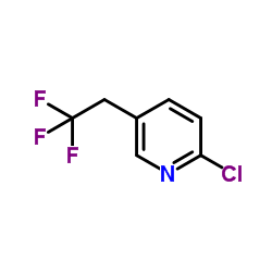 2-Chloro-5-(2,2,2-trifluoroethyl)pyridine Structure