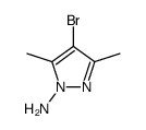 4-bromo-3,5-dimethylpyrazol-1-amine Structure