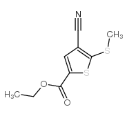 4-氰基-5-(甲硫基)噻吩-2-羧酸乙酯图片