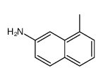 2-Amino-8-methylnaphthalene structure