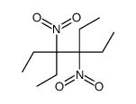 3,4-diethyl-3,4-dinitrohexane Structure