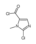 1H-Imidazole-5-carbonyl chloride, 2-chloro-1-methyl- (9CI) Structure