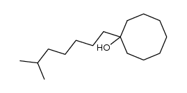 1-(6-methylheptyl)-1-cyclooctanone结构式