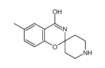 6-Methylspiro[1,3-benzoxazine-2,4'-piperidin]-4(3H)-one结构式