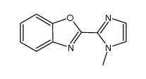 2-(1-methyl-1H-imidazole-2-yl)benzo[d]oxazole结构式