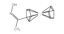 Ferrocene,[1-(hydroxyimino)ethyl]- Structure