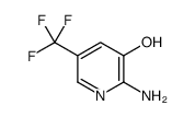 2-氨基-3-羟基-5-三氟甲基吡啶结构式