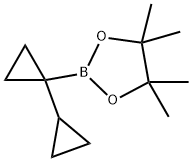 联(环丙烷)-1-硼酸频哪醇酯结构式